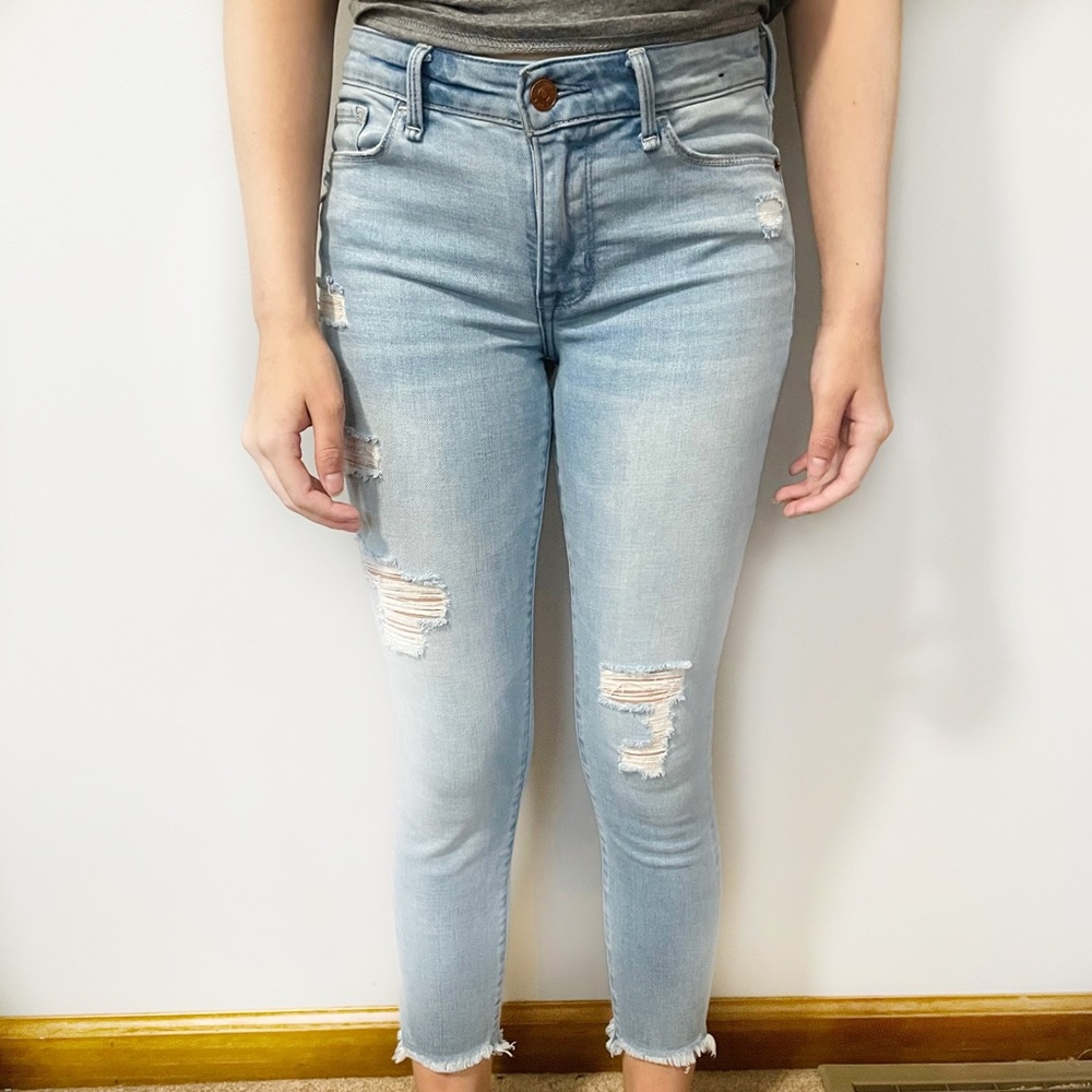 Sold- Abercrombie & Fitch Harper Ankle Jeans - Picture 7 of 8